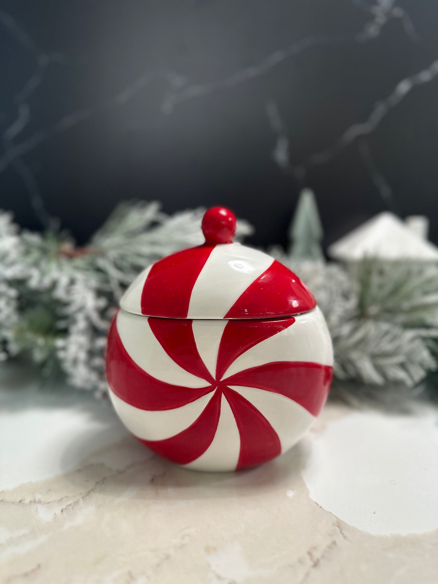 Peppermint Candy Candle