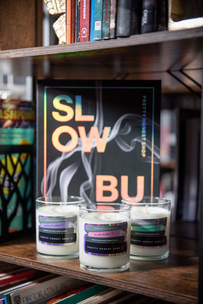 Slow Burn Book Candle Collection