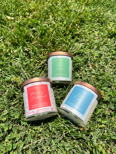 Ivy + Cedar Soy Candle